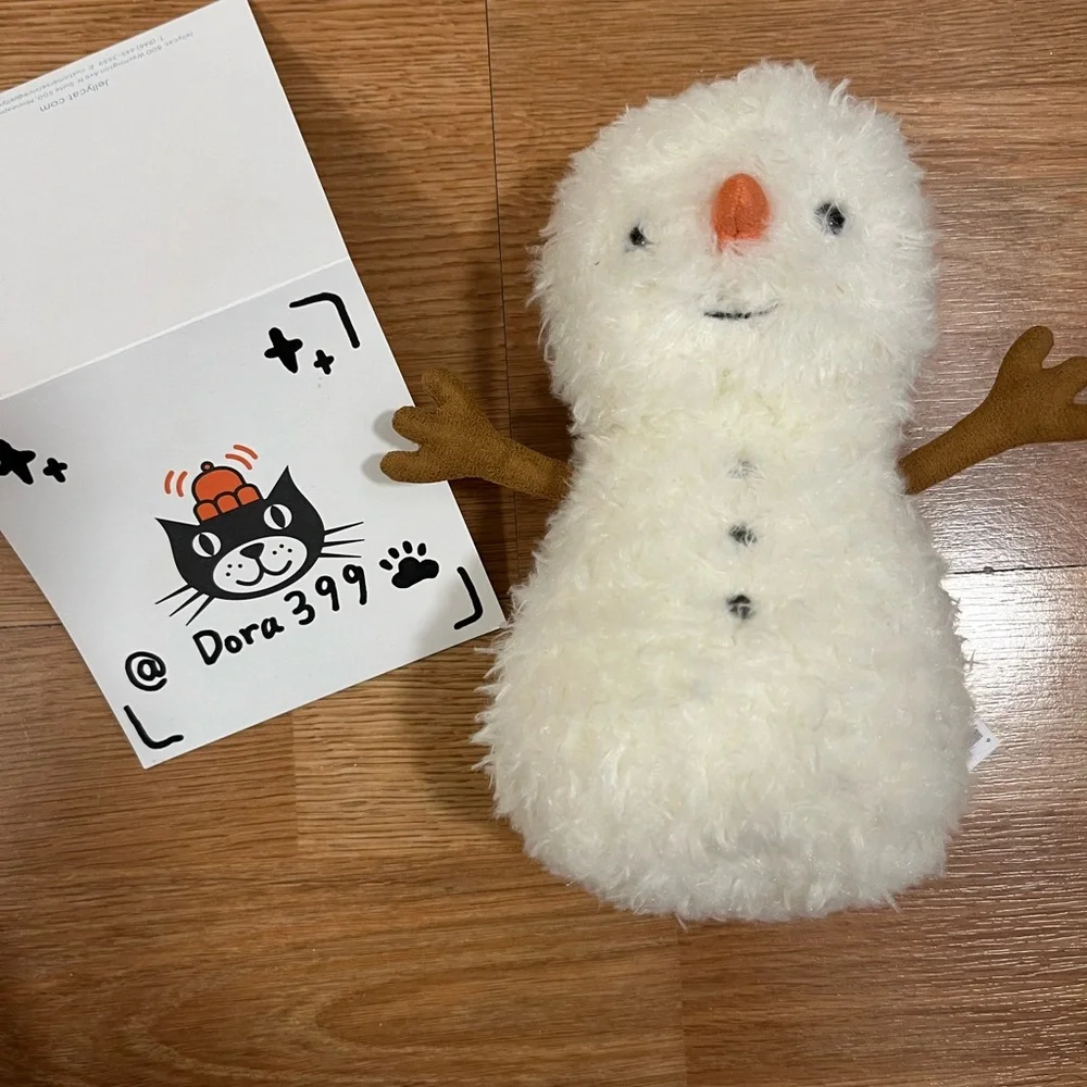 ✨ Jellycat Authentic Little Snowman  – New – Christmas Gift🎄 - Picture 3 of 5